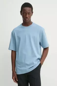 Хлопковая футболка Filippa K, синий