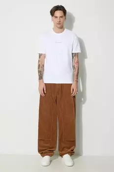 Хлопковая футболка Filling Pieces, белый