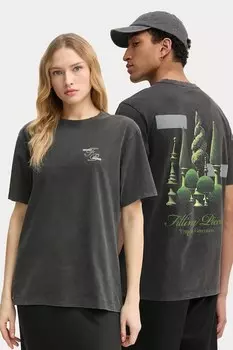 Хлопковая футболка Filling Pieces, серый