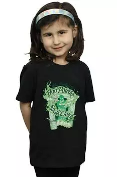 Хлопковая футболка Floo Powder Harry Potter, черный