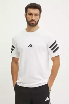 Хлопковая футболка Future Icons adidas, белый