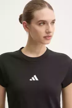 Хлопковая футболка Future Icons adidas, черный