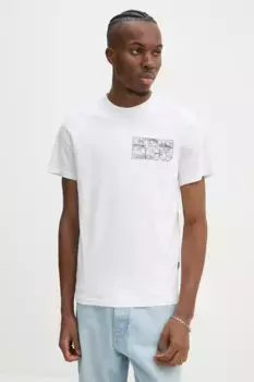 Хлопковая футболка G-Star Raw, белый