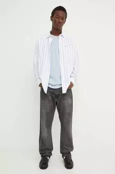 Хлопковая футболка G-Star Raw, синий