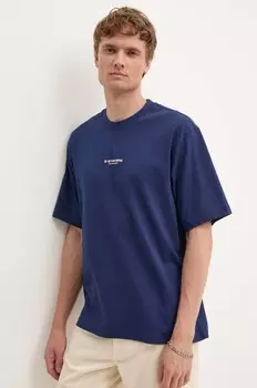 Хлопковая футболка G-Star Raw, синий