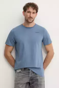 Хлопковая футболка G-Star Raw, синий