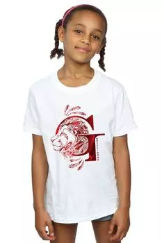 Хлопковая футболка «Гриффиндорский лев» Harry Potter, белый