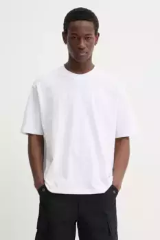 Хлопковая футболка Guess Jeans, белый