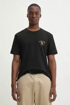 Хлопковая футболка Guess Jeans, черный