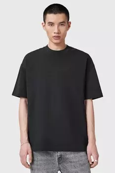 Хлопковая футболка HAVEN Allsaints, черный