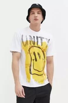 Хлопковая футболка HUGO Hugo, белый