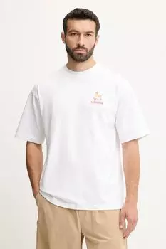 Хлопковая футболка Hummel, белый