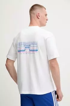 Хлопковая футболка Hummel, белый