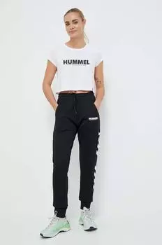 Хлопковая футболка Hummel, белый