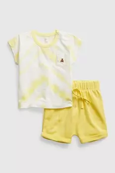 Хлопковая футболка и шорты Gap, белый