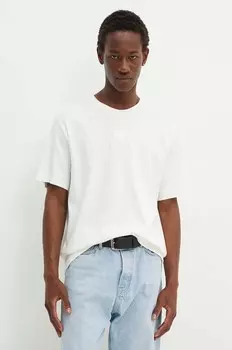 Хлопковая футболка Iceberg, бежевый