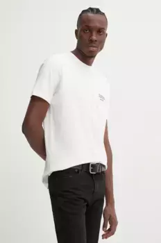 Хлопковая футболка Iceberg, бежевый