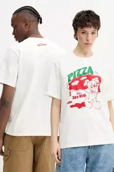 Хлопковая футболка Inbetweeners, бежевый