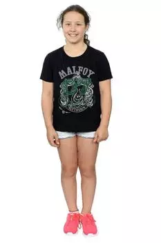 Хлопковая футболка «Искатель Драко Малфоя» Harry Potter, черный