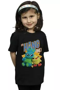 Хлопковая футболка «История игрушек 4. Время повесить» Disney, черный