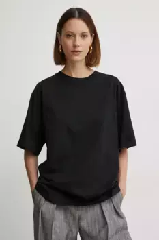 Хлопковая футболка Ivy Oak, черный