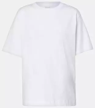 Хлопковая футболка из джерси Dries Van Noten, белый