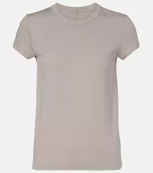 Хлопковая футболка из джерси Rick Owens, Pearl