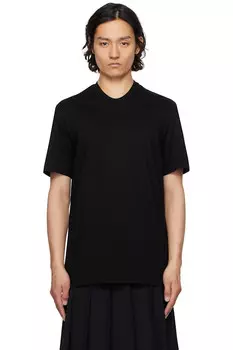 Хлопковая футболка из джерси sz Julius, черный