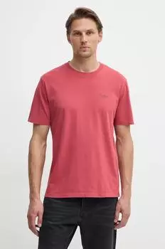 Хлопковая футболка Jacko Pepe Jeans, розовый