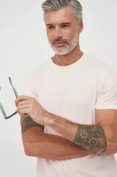 Хлопковая футболка JAYDEN Pepe Jeans, розовый