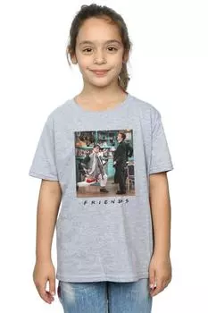 Хлопковая футболка Joey Lunges Friends, серый