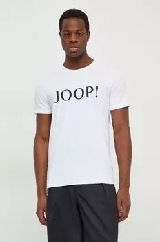 Хлопковая футболка Joop!, белый