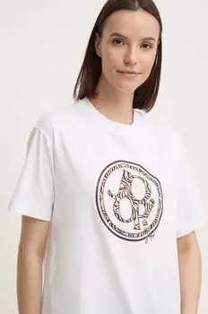 Хлопковая футболка Joop!, белый