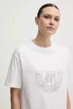 Хлопковая футболка Joop!, белый