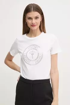 Хлопковая футболка Joop!, белый