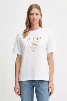 Хлопковая футболка Joop!, белый