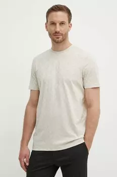 Хлопковая футболка Joop!, бежевый