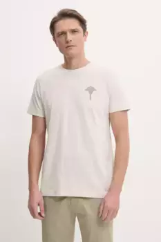 Хлопковая футболка Joop!, бежевый