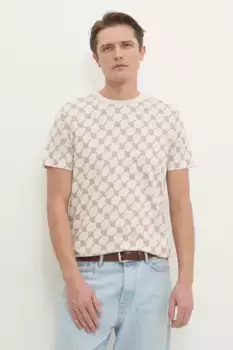 Хлопковая футболка Joop!, бежевый