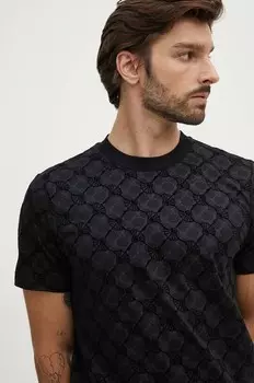 Хлопковая футболка Joop!, черный