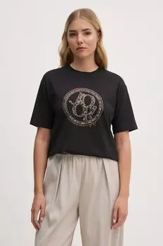 Хлопковая футболка Joop!, черный