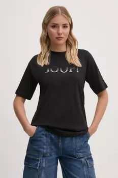 Хлопковая футболка Joop!, темно-синий