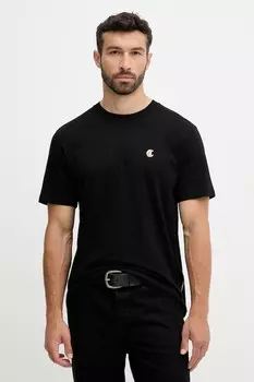 Хлопковая футболка Just Cavalli, черный