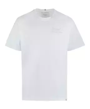 Хлопковая футболка Kabangu с принтом x Les Deux, белый