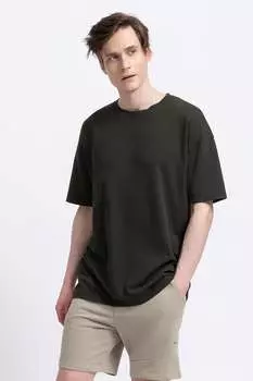 Хлопковая футболка Kaft, зеленый