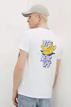 Хлопковая футболка Kaotiko, белый