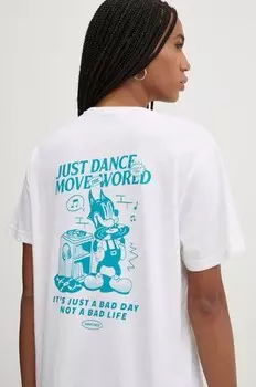 Хлопковая футболка Kaotiko, белый