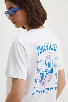 Хлопковая футболка Kaotiko, белый