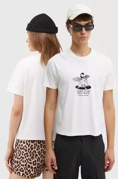 Хлопковая футболка Kaotiko, белый