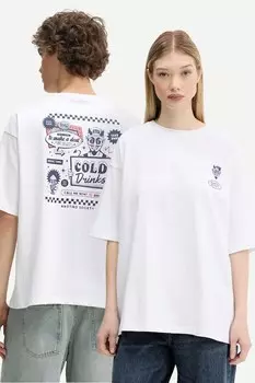 Хлопковая футболка Kaotiko, белый